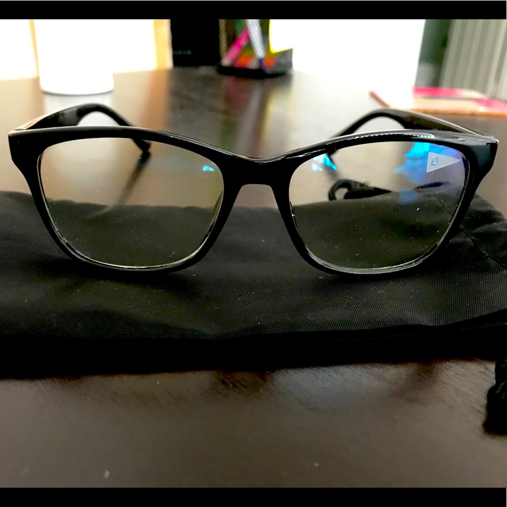 Anti blue light lenses, unisex, black, biscayners